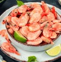 Crevettes roses non décortiquées
