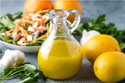 Préparer la vinaigrette