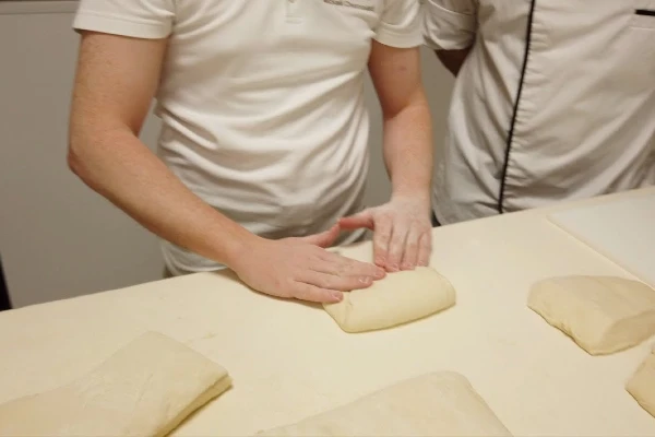 Division de la pâte