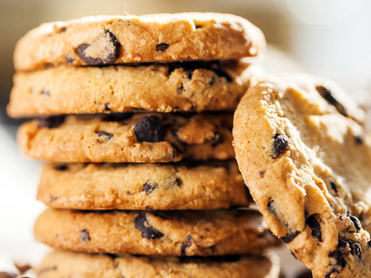 Les cookies aux pépites de chocolat