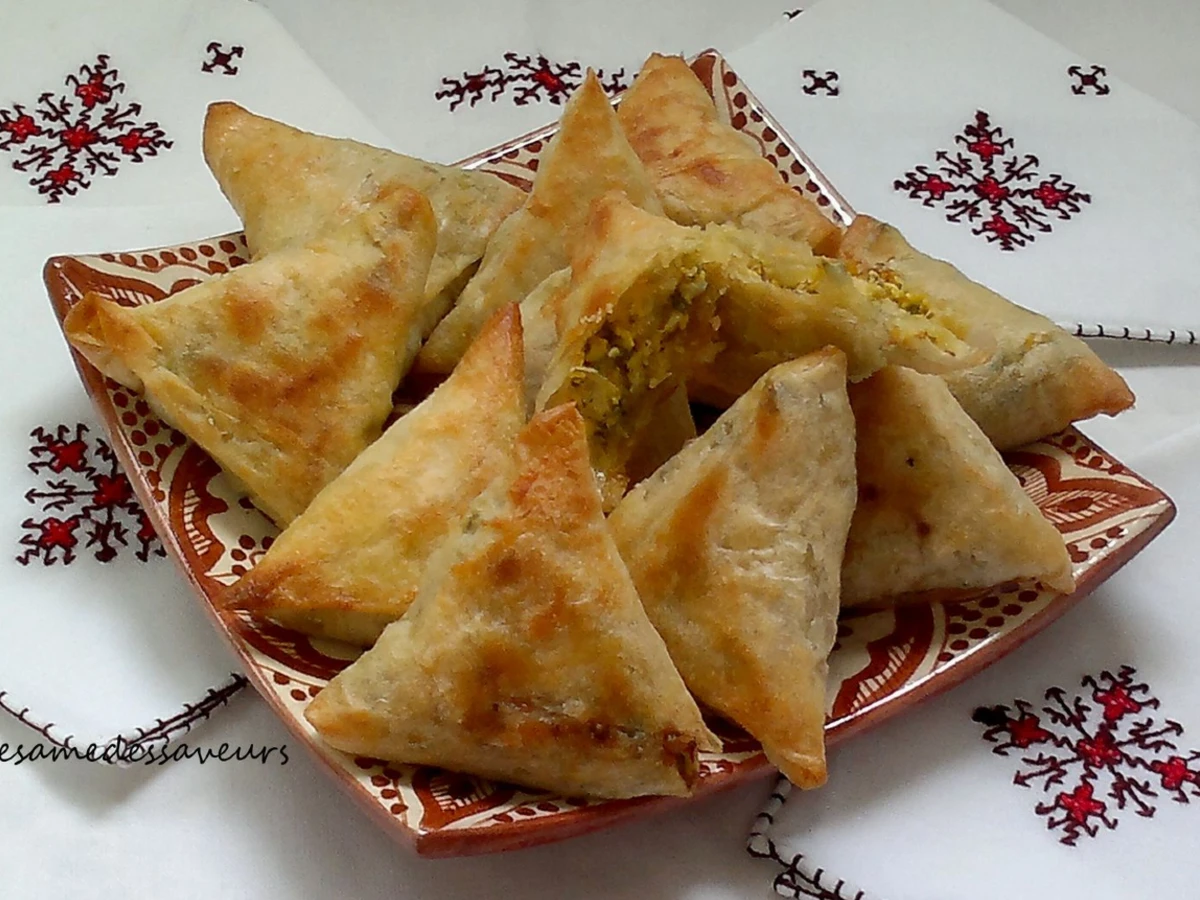 briouates poulet marocain