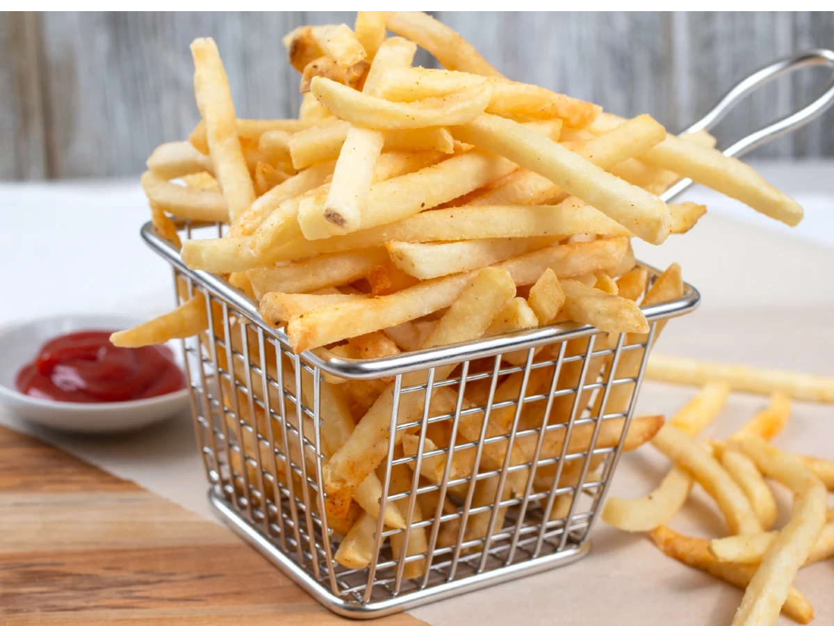 Frites à la poêle