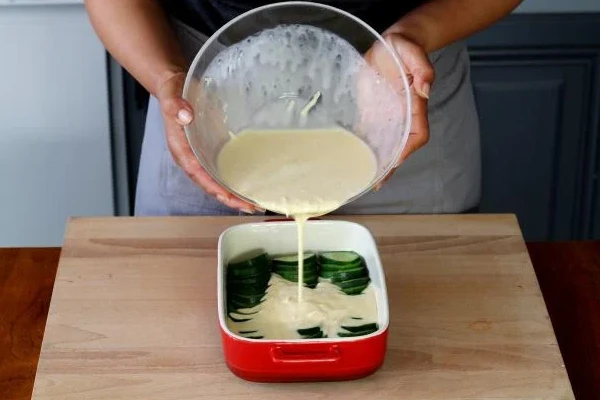 Gratin de courgettes simplexx
